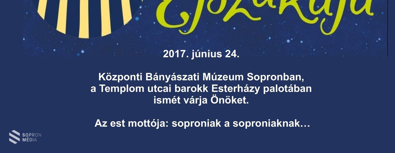 Múzeumok Éjszakája a Központi Bányászati Múzeumban