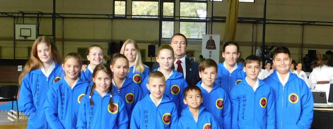 Soproni shotokan sikerek Hévízen 