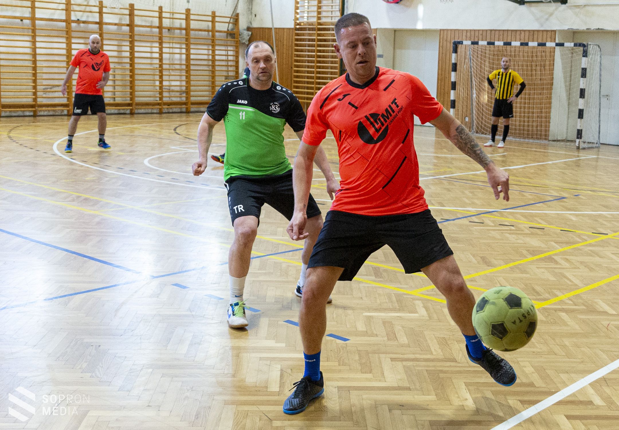 A futball dominált a Gárdonyiban
