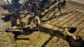 Kigyulladt egy ház pincéje Sopronban