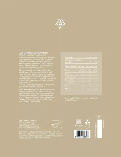 GAL marhakollagén peptidek Klasszik (300g)