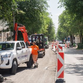 Zajlanak az útfelújítási munkálatok a Csengery utca második szakaszán