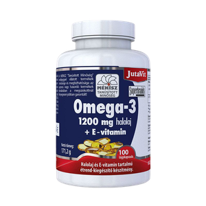 JutaVit Omega-3 1200 mg kapszula+E vitamin (100x) termék kép
