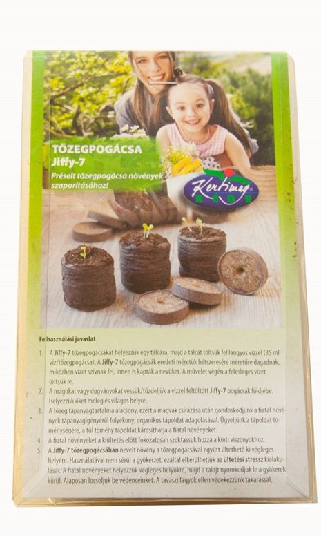K-Jiffy Tőzegpogácsa 32db-os (38/41 mm) utántöltő termék képe