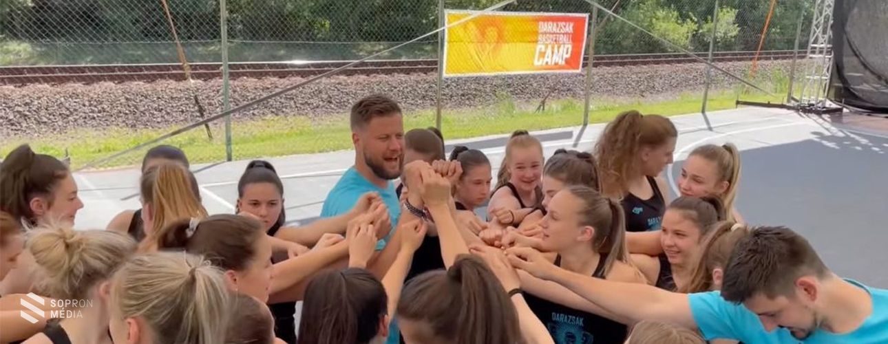 Gáspár Dávid szakmai vezetésével zajlik a Darazsak Basketball Camp