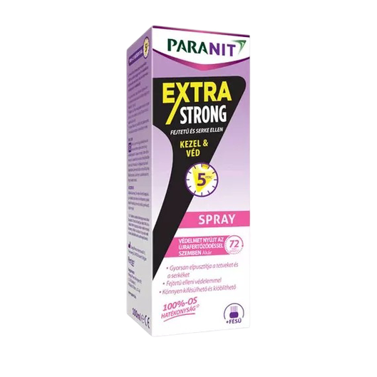 Paranit Extra Strong fejtetűírtó spray (100ml)