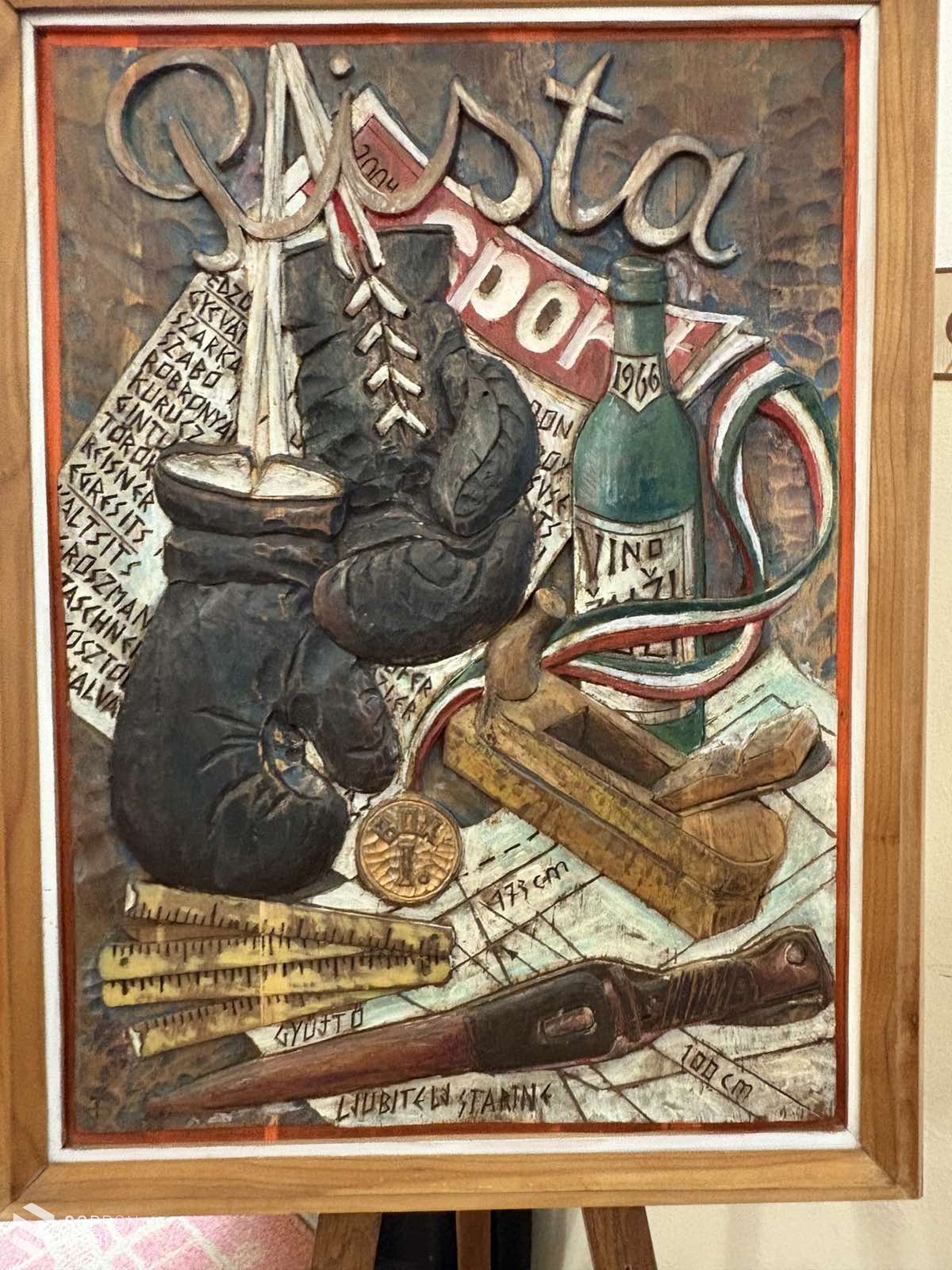 Életmű-kiállítás: Taschner Ferenc fafaragó Kópházáért kitüntető elismerést kapott