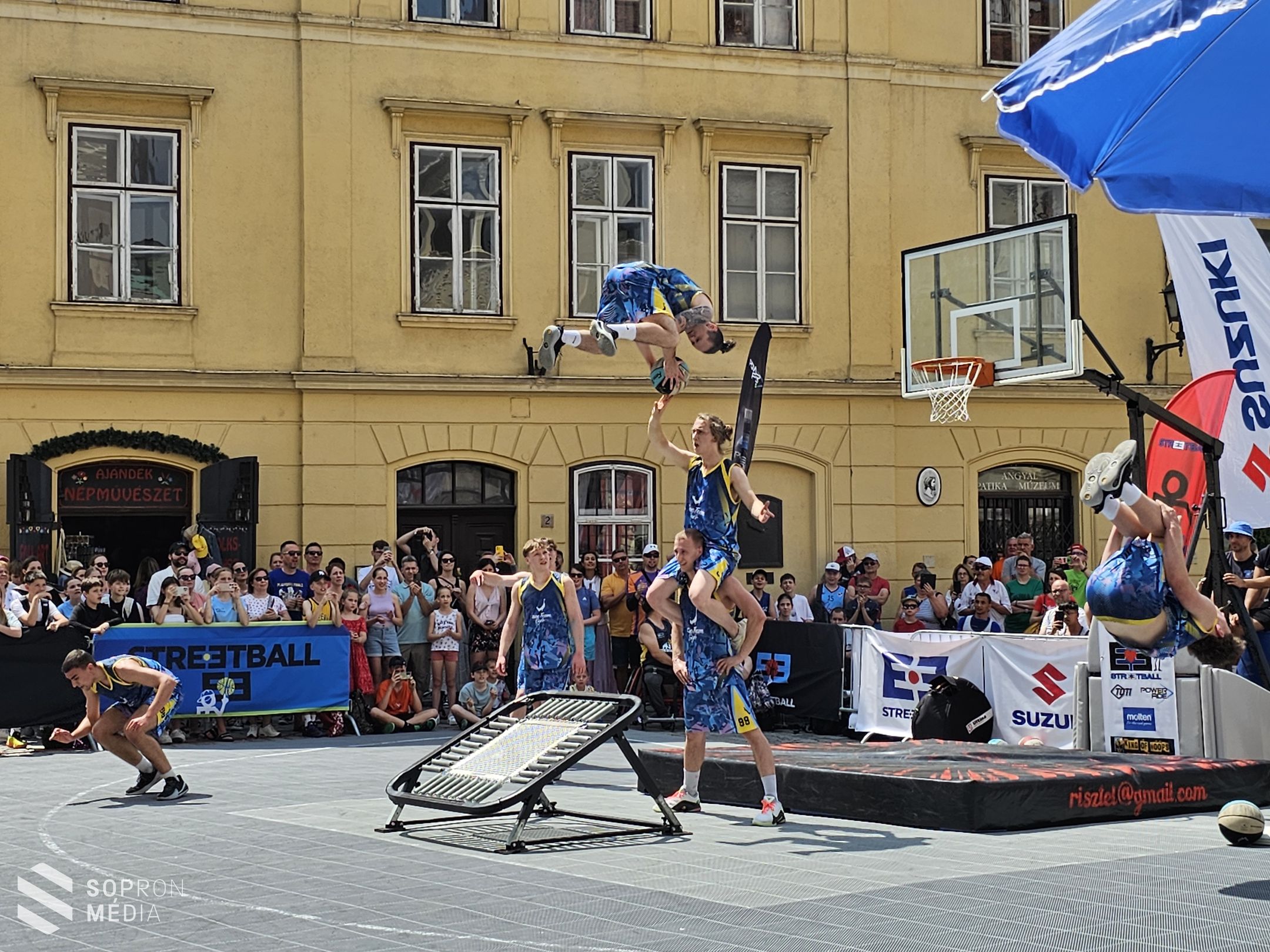 Sopronba érkezett a Streetball rendezvénysorozat