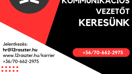 HR és belső kommunikációs vezető