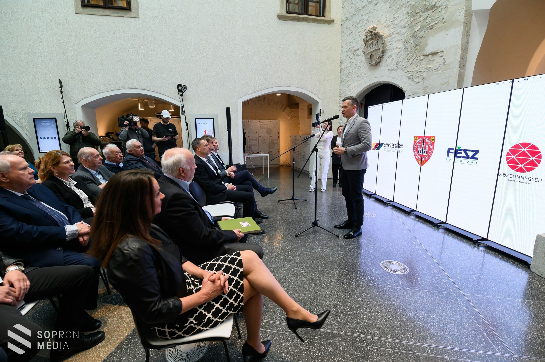 Rangos elismerés - Építőipari nívódíjban részesült a soproni múzeumnegyed