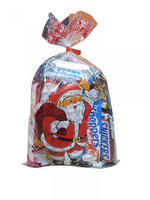 Mikulás csomag, csokikkal