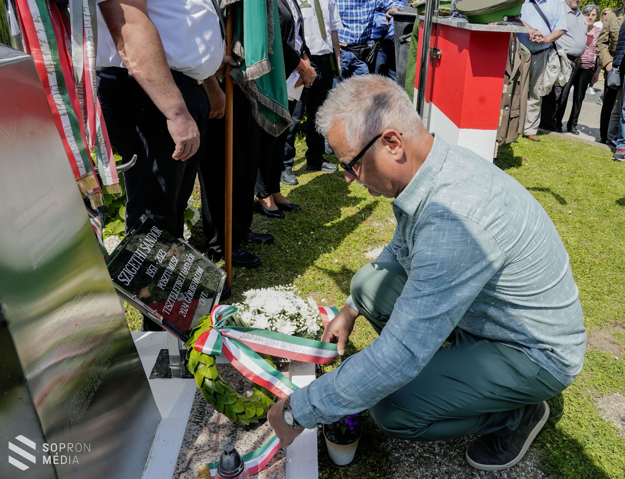 Emléktáblát avattak Szigethi Sándor tiszteletére