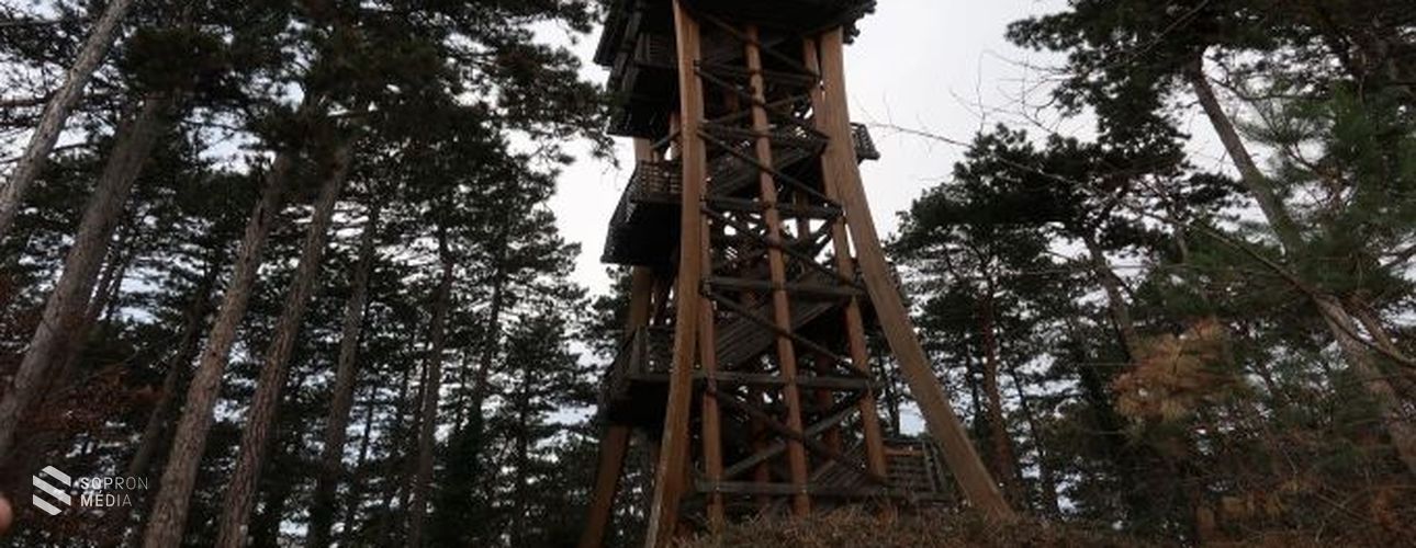 15 éve épült a Sörházdombi kilátó 