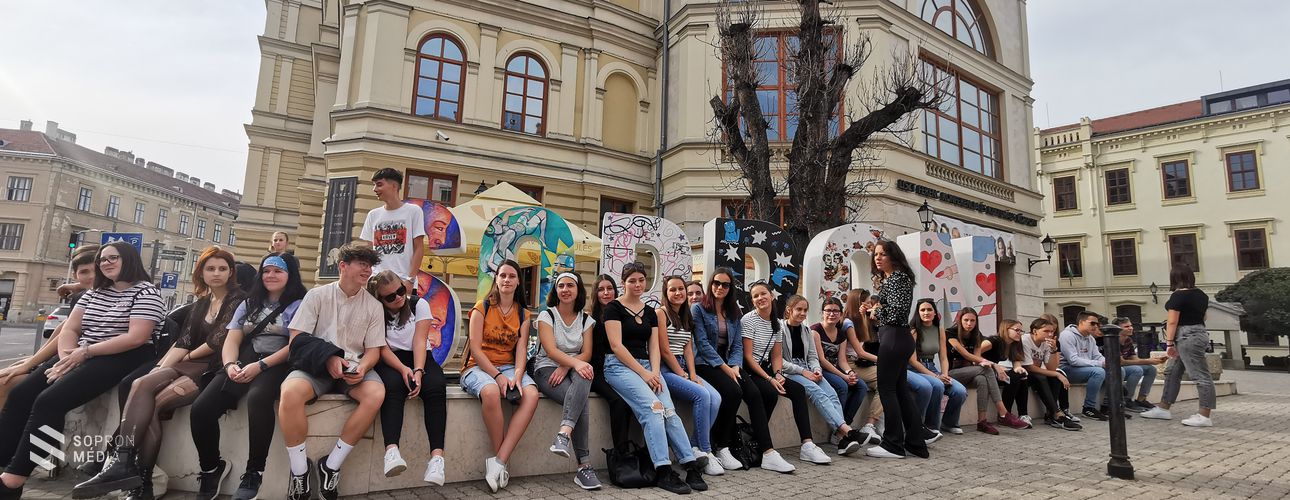 Székelyudvarhelyi diákok látogattak Sopronba
