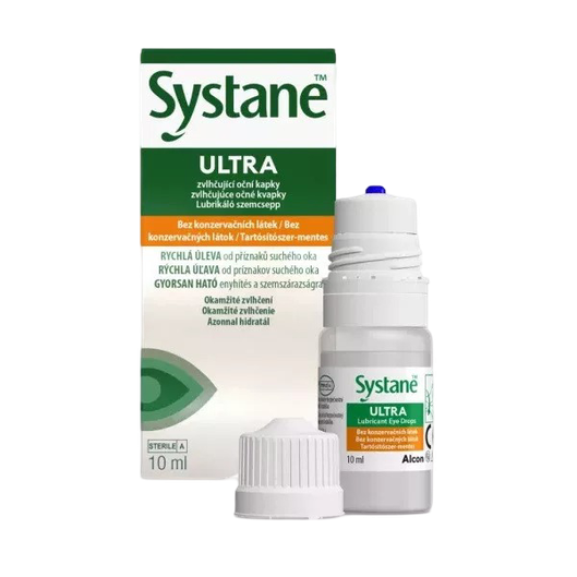 Systane Ultra szemcsepp tartósítószer mentes (10ml)