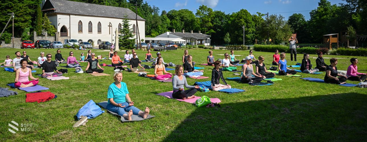 Jógapiknik Brennbergbányán