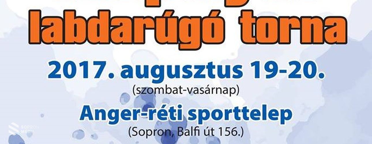 Labdarúgás: Már lehet nevezni a harmincadik sörkupára!
