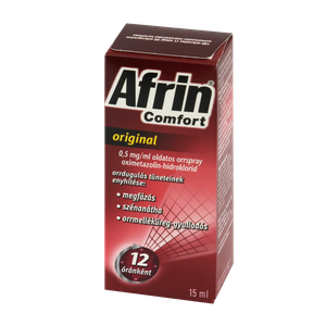 Afrin Comfort original 0,5mg/ml oldatos orrspray (15ml) termék kép