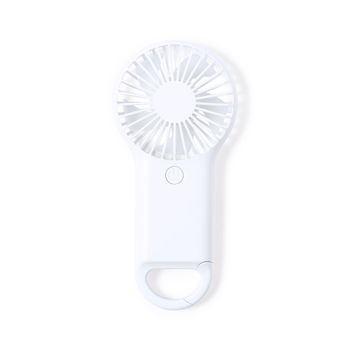 Karabineres mini ventilátor, 2 sebességfokozattal