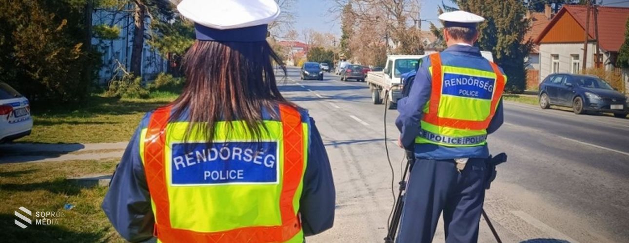 Speedmarathon - több mint 130 gyorshajtót szűrtek ki a rendőrök Győr-Moson-Sopron vármegyében