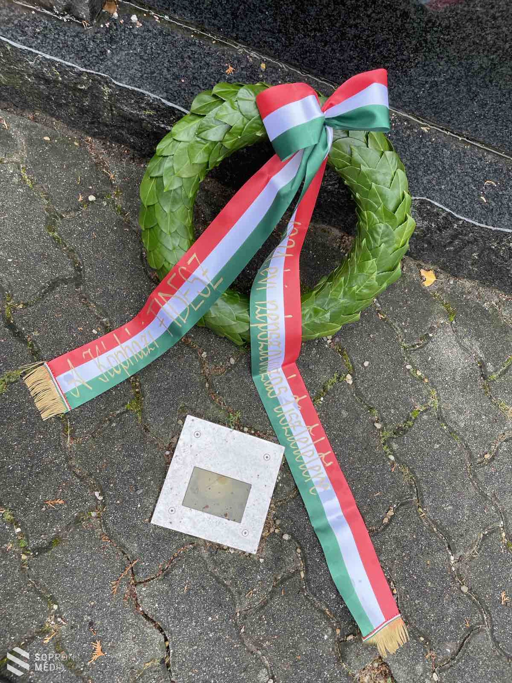 Hűség napi koszorúzás Kópházán 