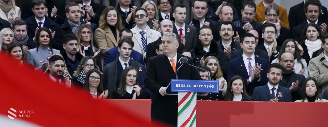 Miniszterelnöki beszéd a fővárosban