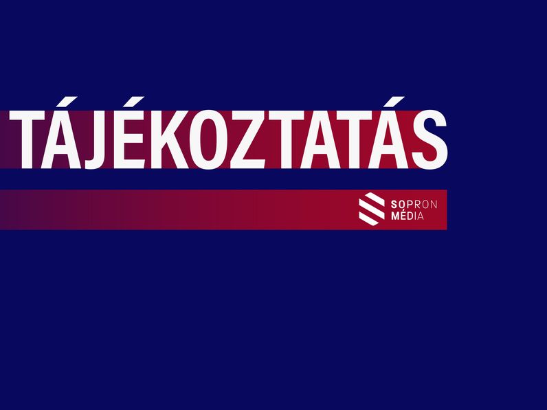 Augusztus 14-én lezárják a korábbi ágfalvi vasútállomás mellett található vasúti átjárót