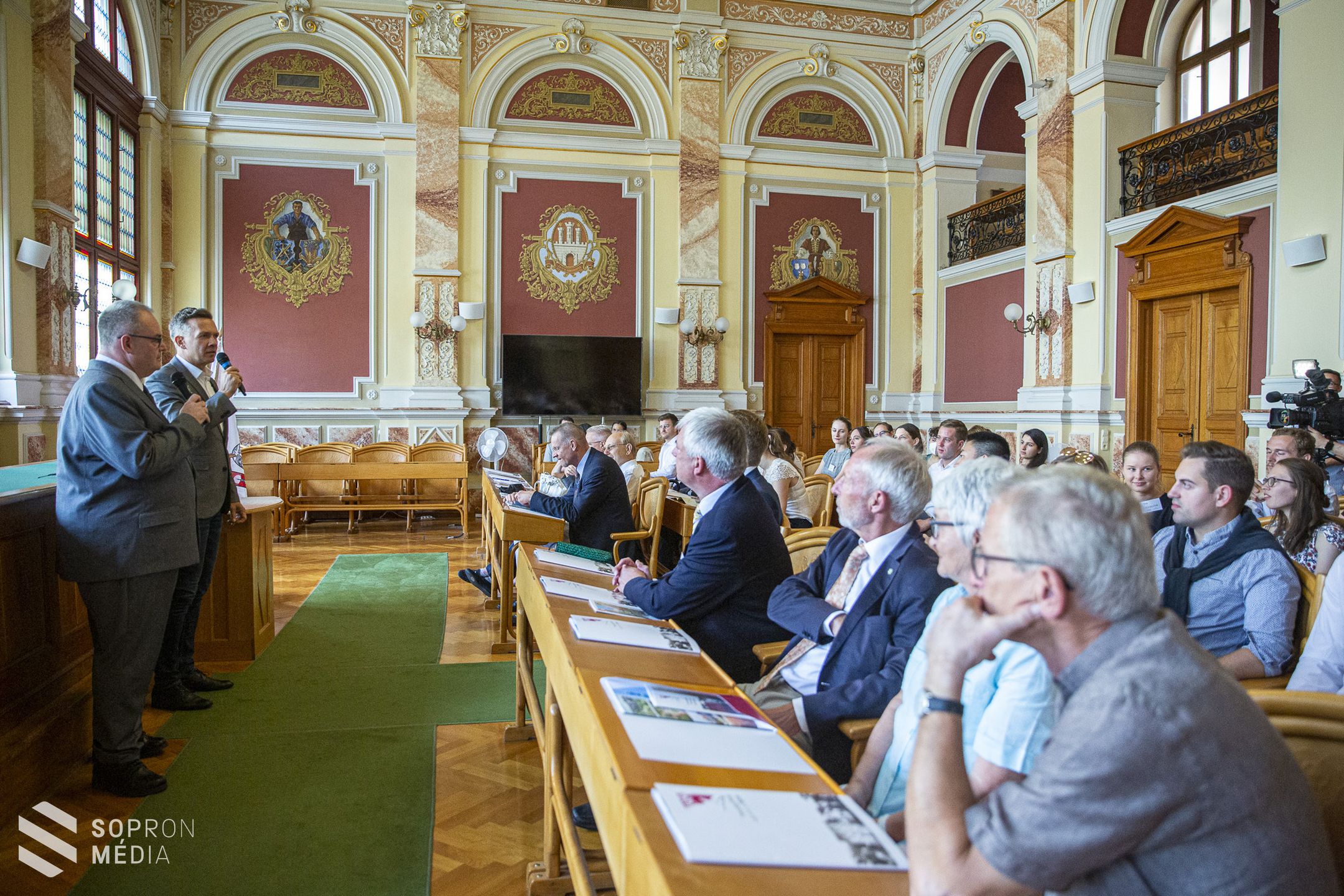 Fiatalok látogattak Sopronba, hogy a Páneurópai Piknikről tudjanak meg többet