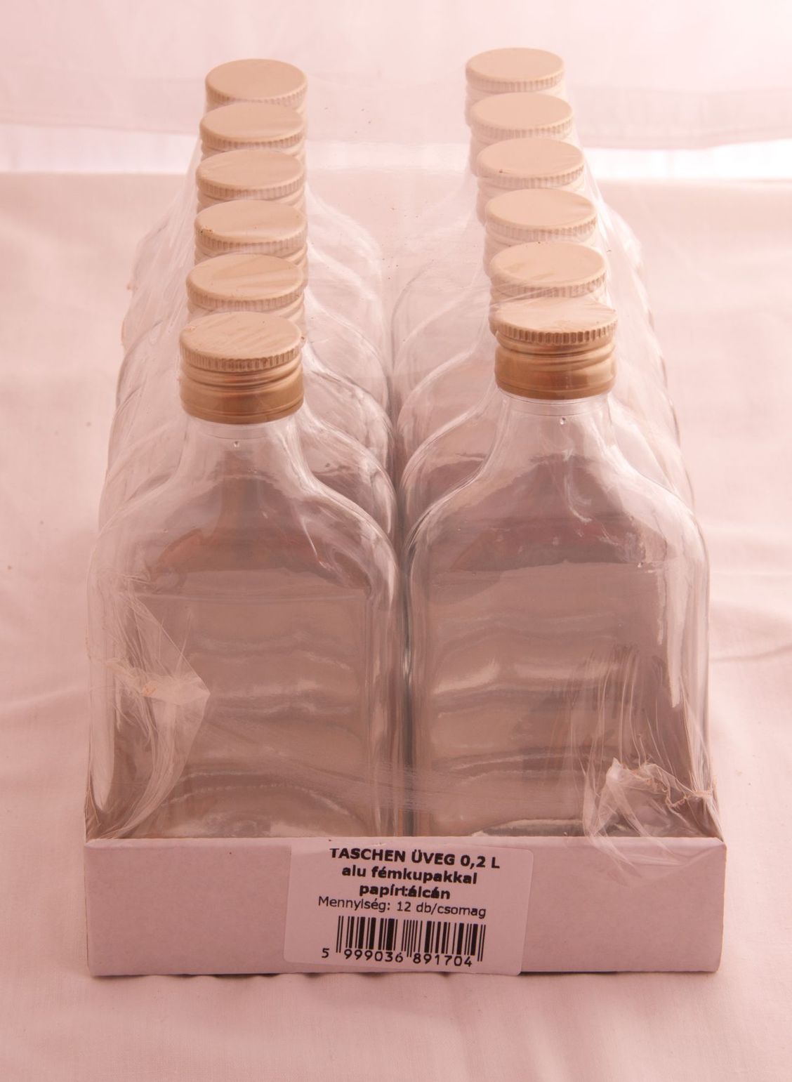 Taschen üveg Ovál 0,2l+kupak 12db/cs. termék képe