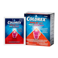Coldrex MaxGrip mentol és erdei gyümölcs ízű por (10x)