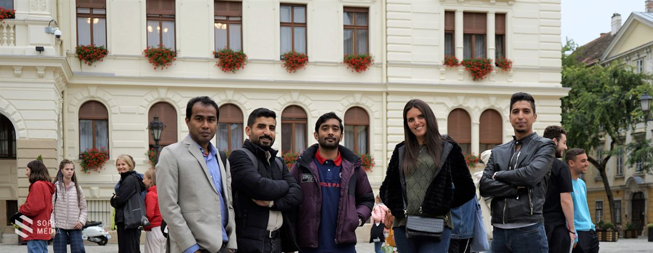 Városnézésen és ismerkedős délutánon vettek részt a Soproni Egyetem külföldi hallgatói