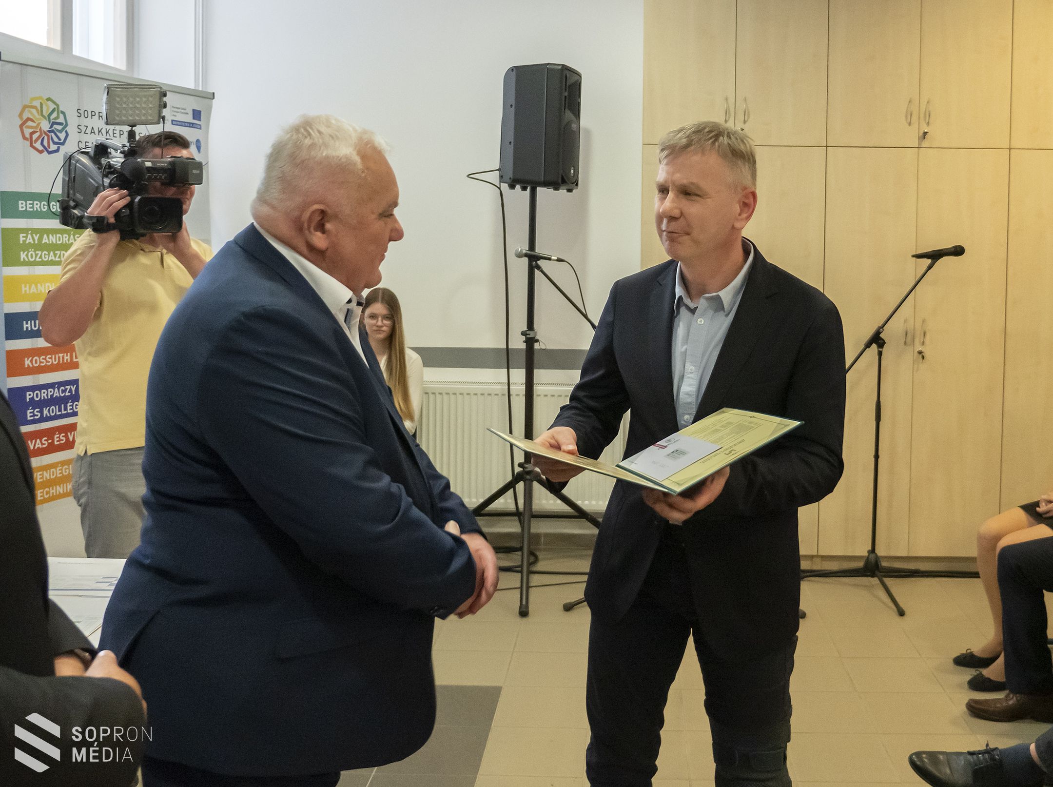 Eredményes tanárait és diákjait köszöntötte a Soproni Szakképzési Centrum