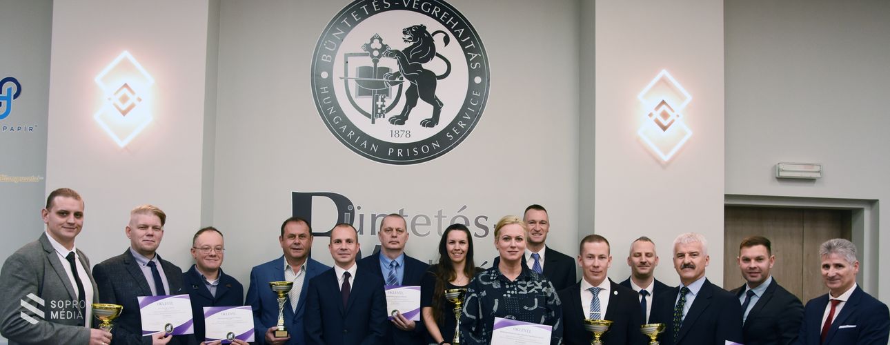 Első helyezést ért el a Sopronkőhidai Fegyház és Börtön