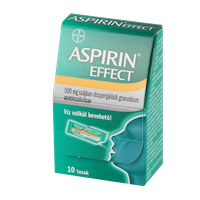 Aspirin Effect 500mg szájban diszpergálódó gran. (10x)