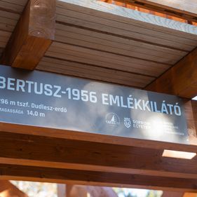 A szabadság és az összetartozás új szimbóluma: átadták a Hubertusz-1956 Emlékkilátót Sopronban