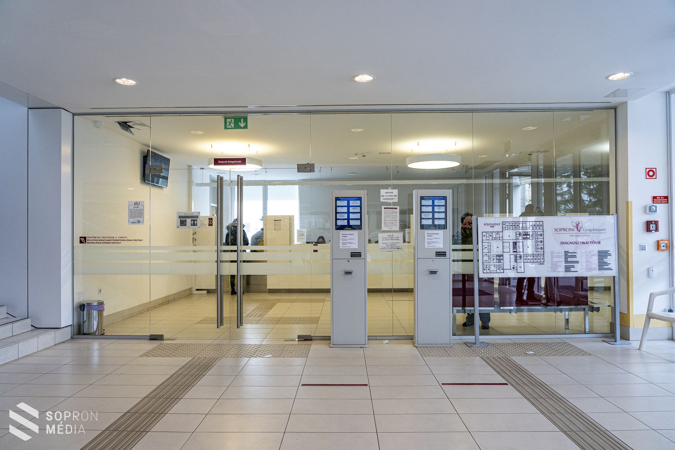 Megszűnt a teljes körű látogatási tilalom a Soproni Gyógyközpontban