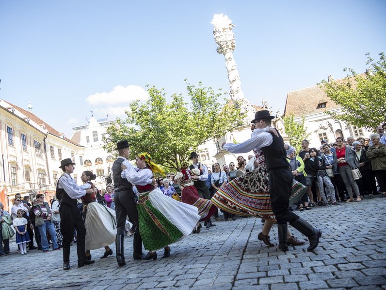 A SopronFest első napján is rengeteg színes programon vehettek részt az érdeklődők