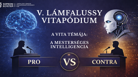 Nyilvános vitaest a Soproni Egyetem Lámfalussy Sándor Közgazdaságtudományi Karon – A téma: a mesterséges intelligencia