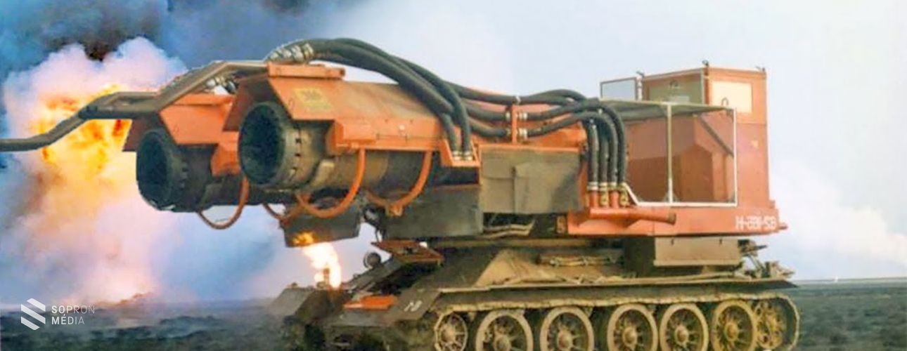 A legendás magyar tűzoltó tankszörny, amely lenyűgözte a világot