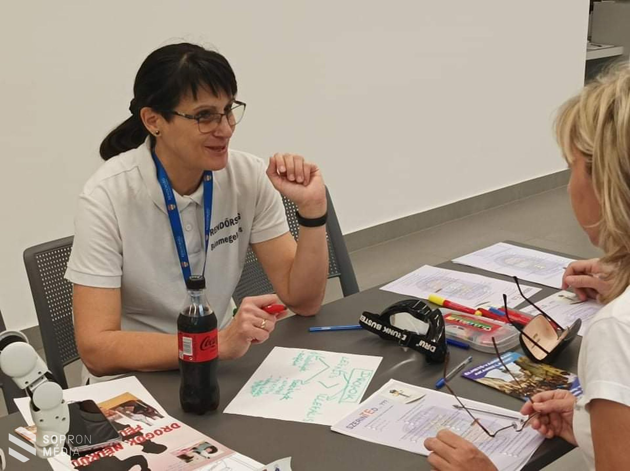 Bűn- és baleset-megelőzési programokkal várták szombaton Sopronban az érdeklődőket a városi kapitányság szakemberei