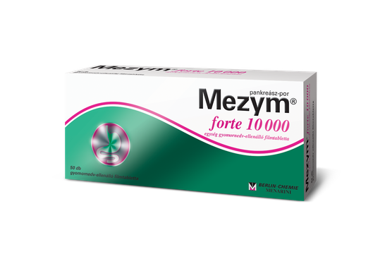 Mezym forte 10 000 egység gyom.nedv-ellená.filmt. (50x)