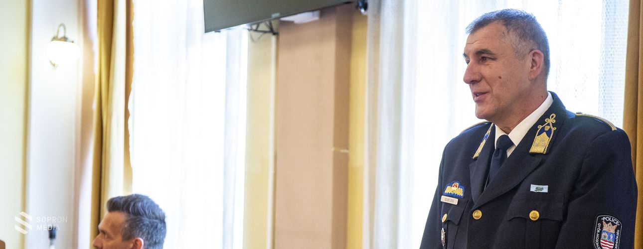 Új vezetője lett a Soproni Rendőrkapitányságnak 