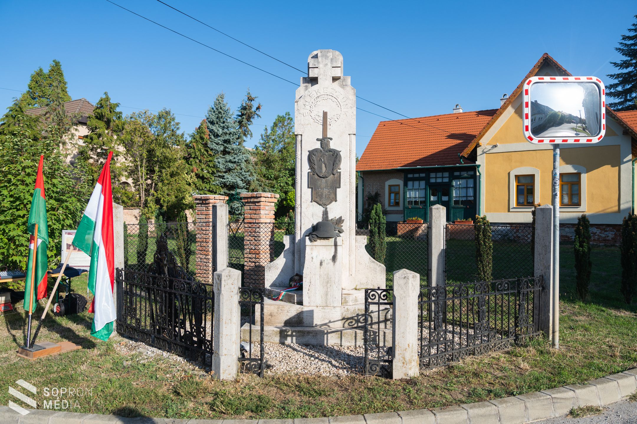 Megemlékezést tartottak Ágfalván a csata hőseiről