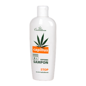 Cannaderm Capillus sampon hajhullás ellen koffein (150 ml) termék kép