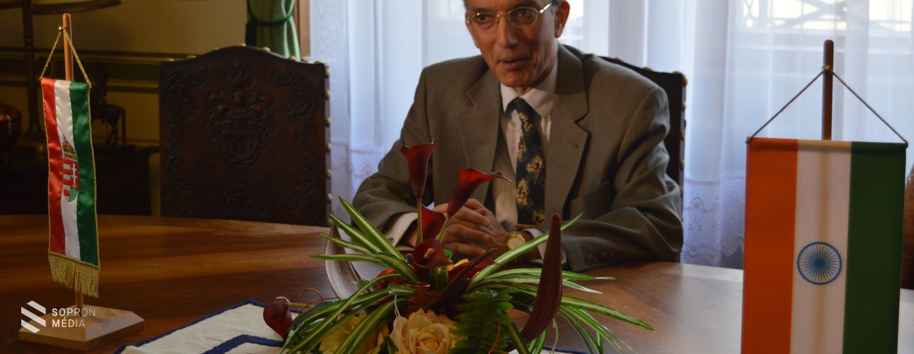 India nagykövete járt Sopronban