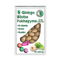 Ginkgo biloba és fokhagyma kapszula DR.CHEN (40x)