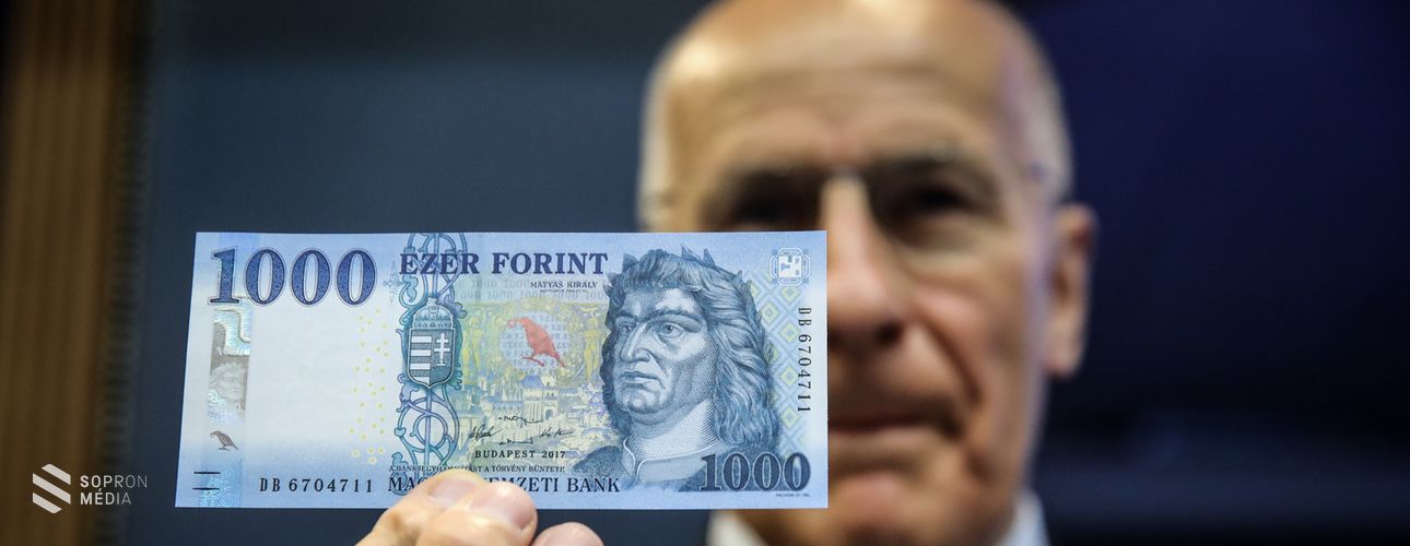 Jönnek az új 1000 forintos bankjegyek