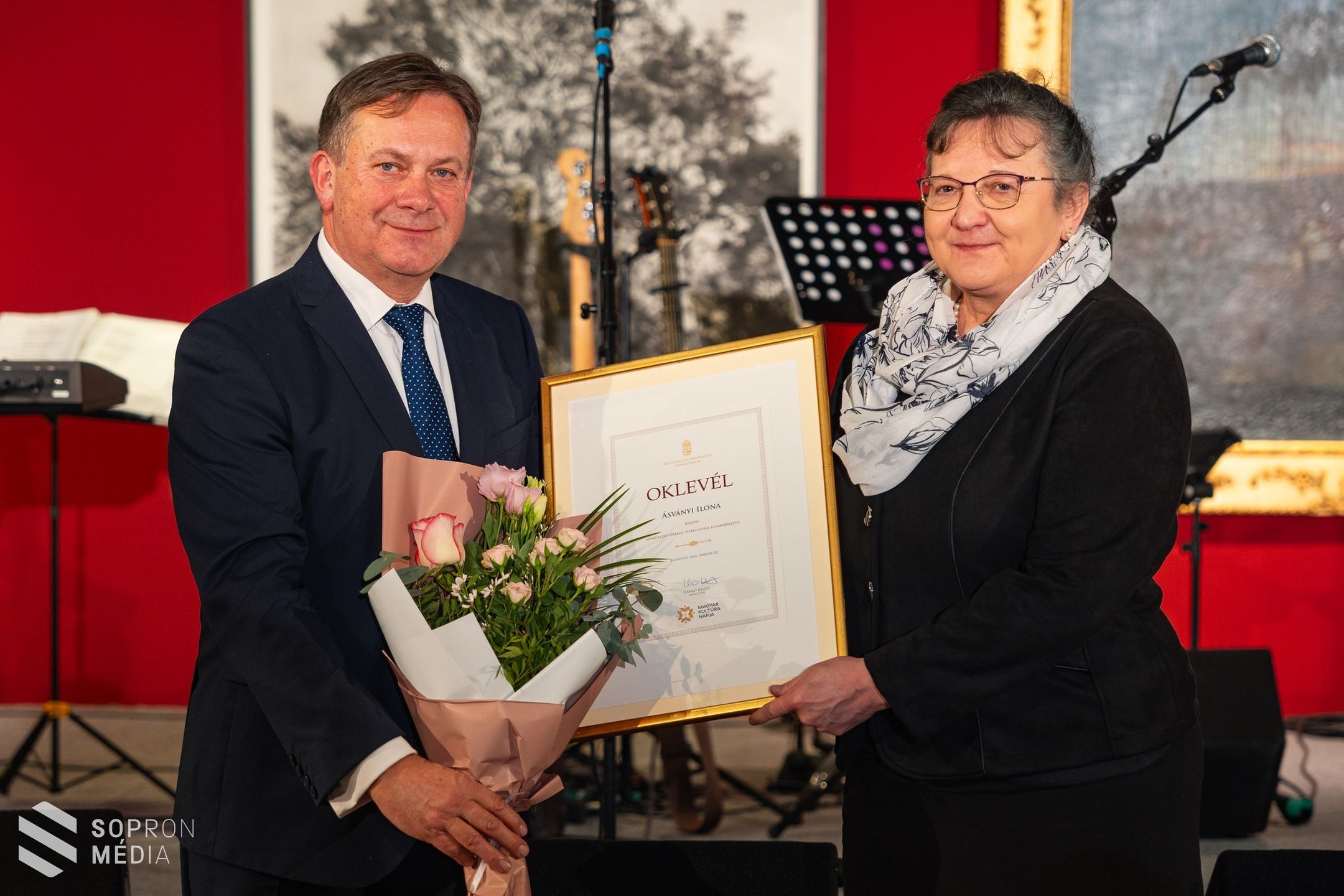 Vármegyei ünnepi gála és díjátadó Sopronban a magyar kultúra napján