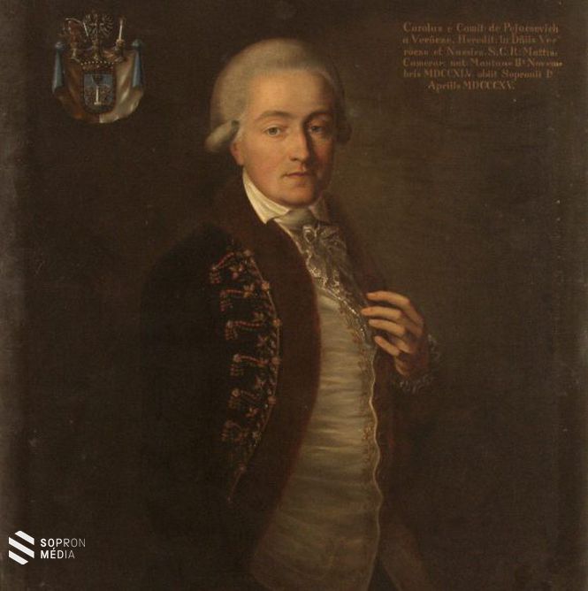 Pejacsevich Károly portré