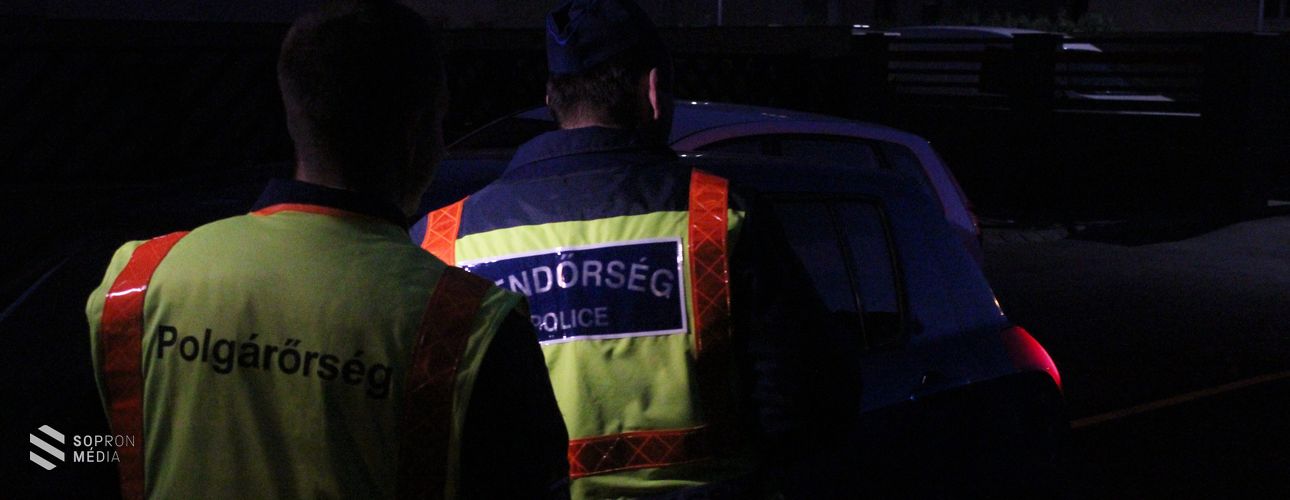 Közös közlekedésbiztonsági ellenőrzés volt Sopronban